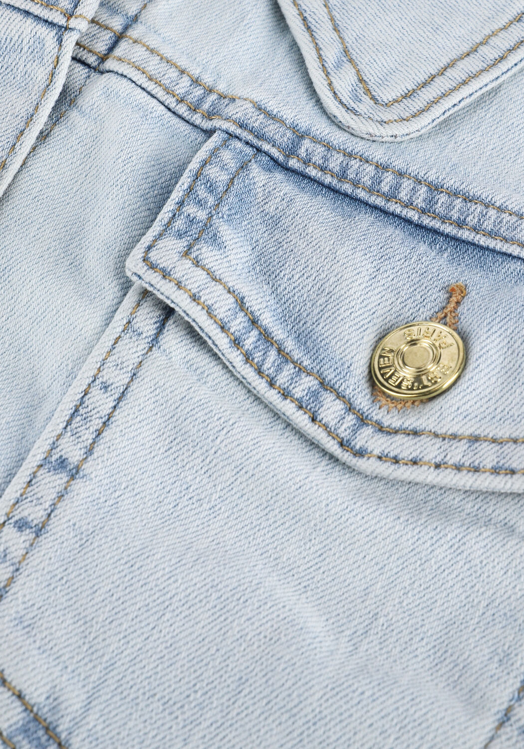 Hellblau EST'SEVEN Jeansjacke EST&rsquo;JANE JEANS JACKET - large