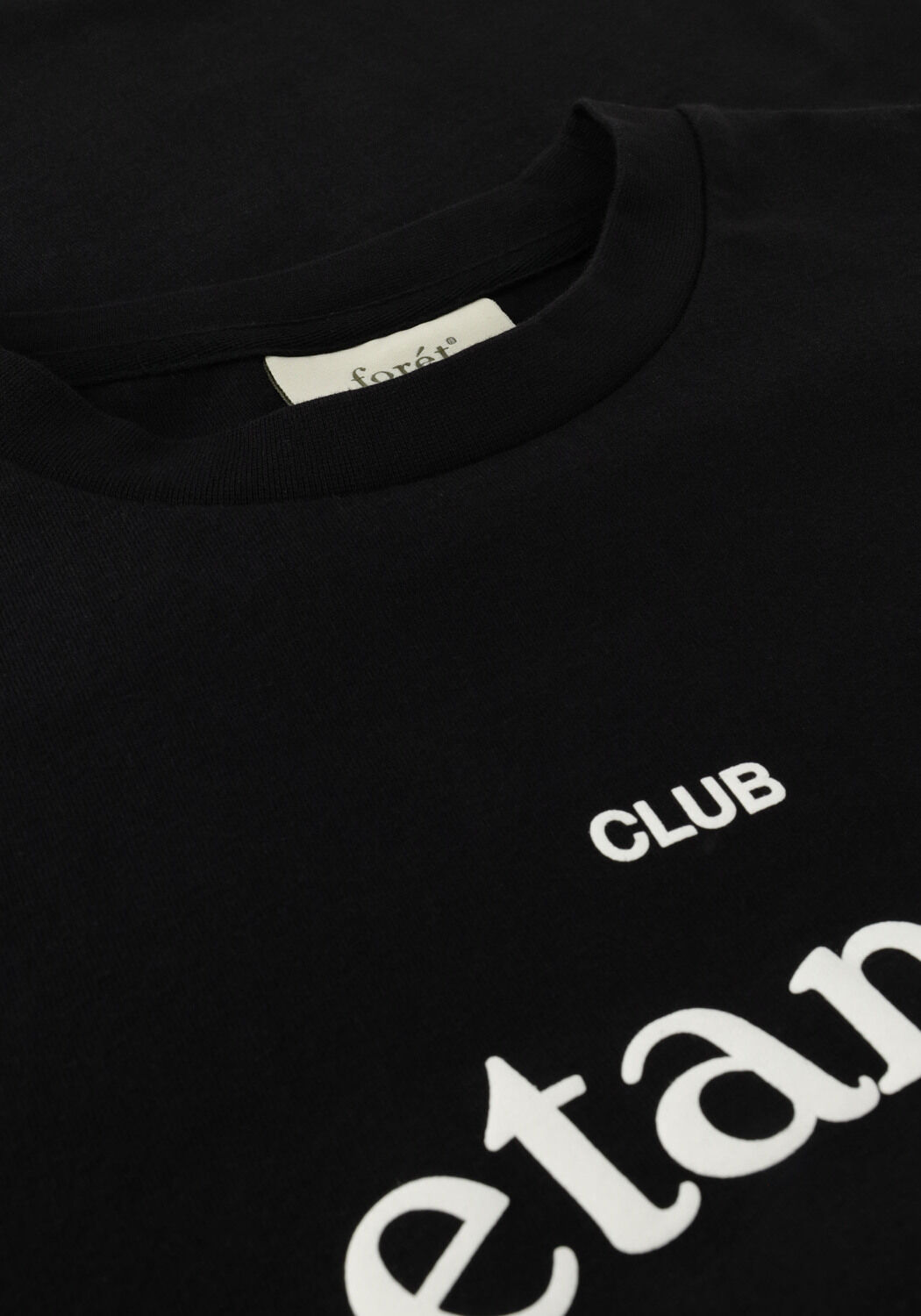 Schwarze FOR&Eacute;T T-shirt PETANQUE - large