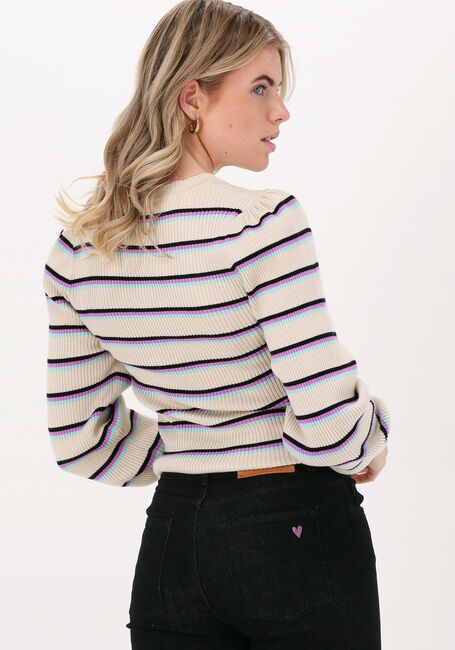 Beige FABIENNE CHAPOT Top SANNE PUFF SLEEVE PULLOVER - large