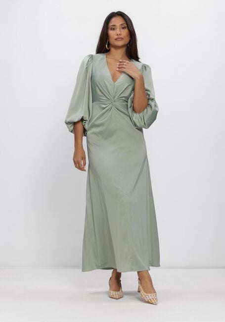 Gr&uuml;ne Y.A.S. Kleider YASTHEA LS LONG DRESS - large