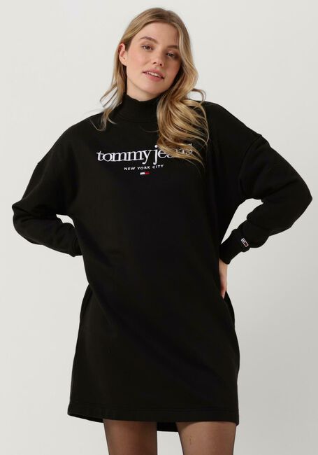 Schwarze TOMMY JEANS Minikleid DRESSES - large