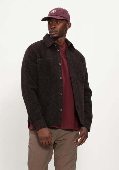 Braune LES DEUX Overshirt BOUCL&Eacute; OVERSHIRT - large