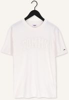 Weiße TOMMY JEANS T-shirt TJM TONAL TOMMY COLLEGIATE TEE Weiße TOMMY JEANS T-shirt TJM TONAL TOMMY COLLEGIATE TEE - medium