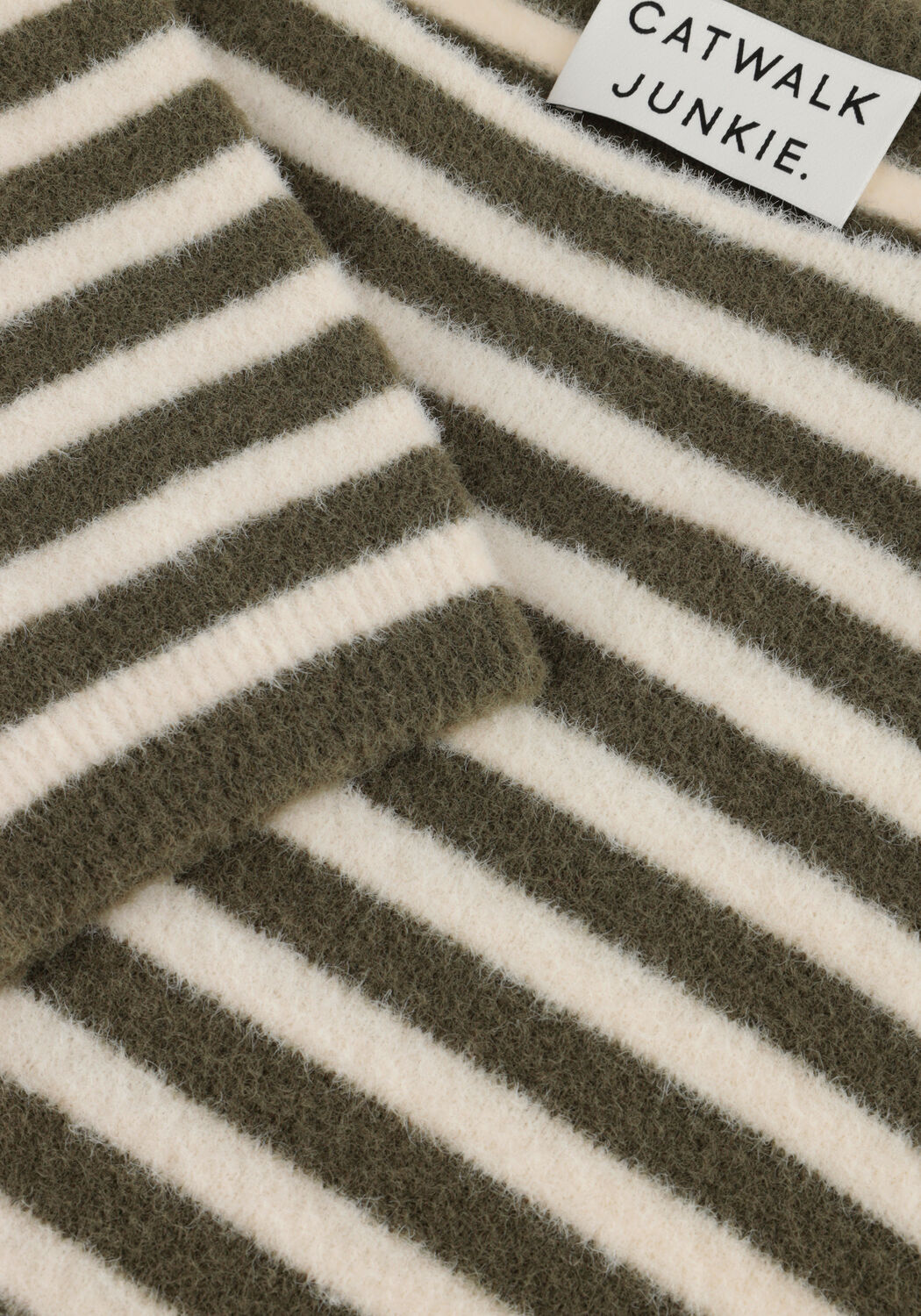 Olive CATWALK JUNKIE Pullover RELAXED FIT SOFT KNIT - large