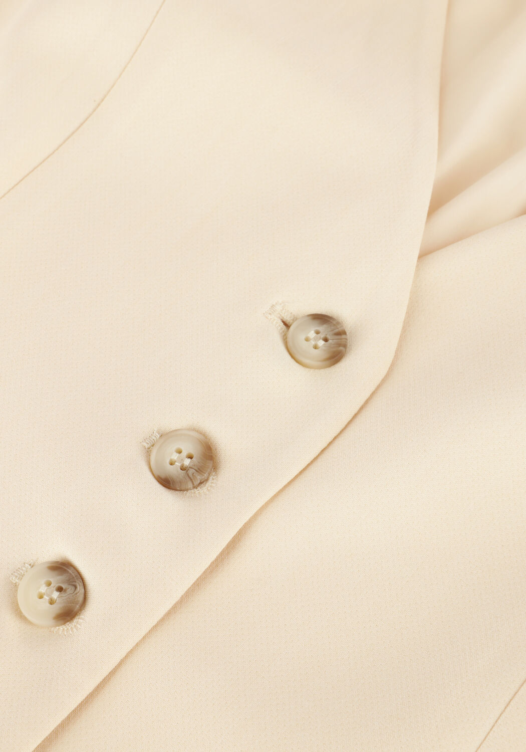 Beige SELECTED WOMEN Gilet SLFRITA VEST BIRCH - large