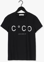 Schwarze CO'COUTURE T-shirt COCO SIGNATURE TEE