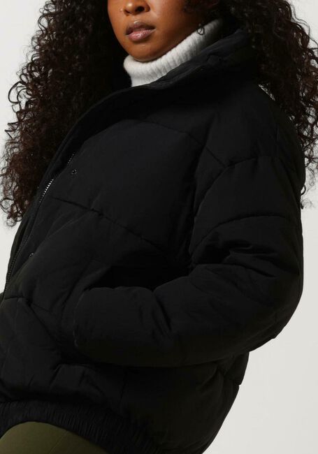 Schwarze ANOTHER LABEL Wattierte Jack MILLE OVERSIZED PUFFER - large