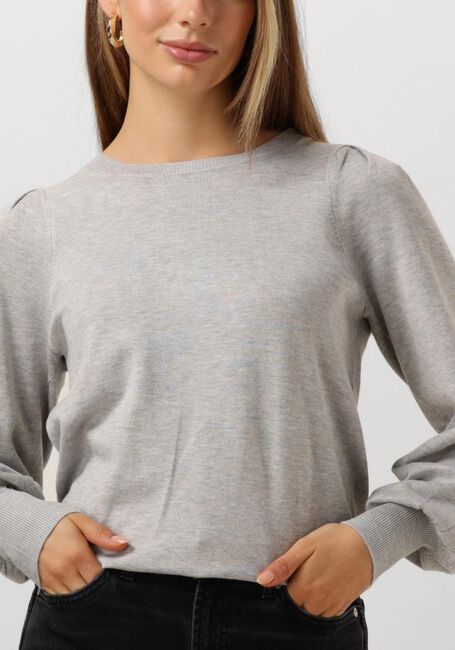 Graue SUMMUM Pullover ROUND NECK SWEATER SOFT VISCOSE POLYAMIDE KNIT - large