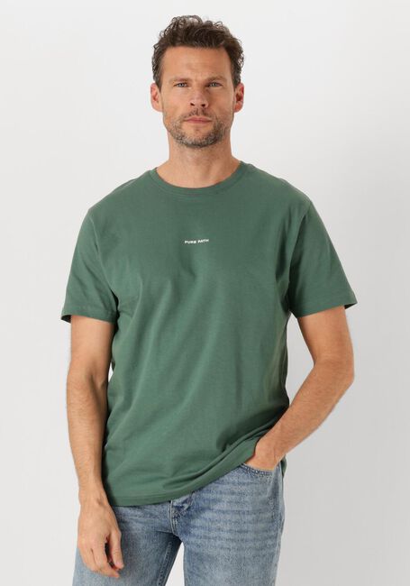 Grüne PURE PATH T-shirt REGULAR FIT CREWNECK SS T-SHIRTS - large