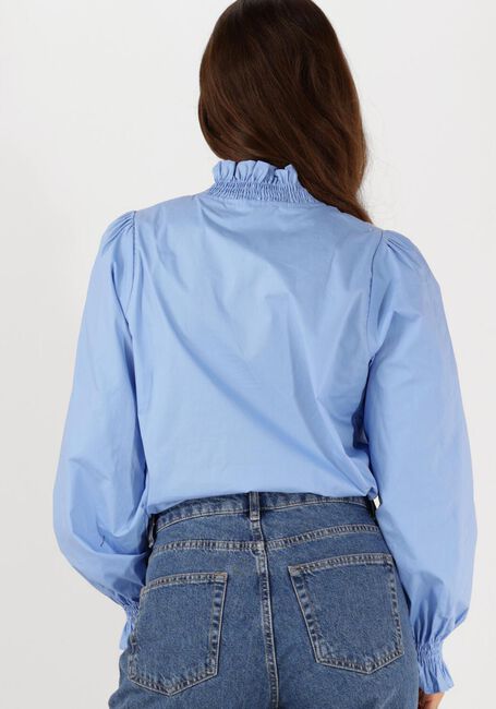 Blaue NEO NOIR Blusen BRIELLE SOLID SHIRT - large
