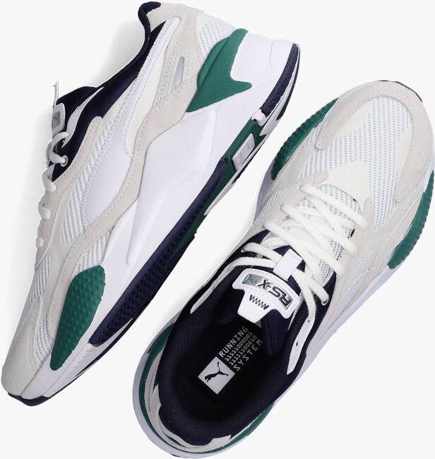 Weiße PUMA Sneaker low RS-X3 TWILL AIRMESH - large