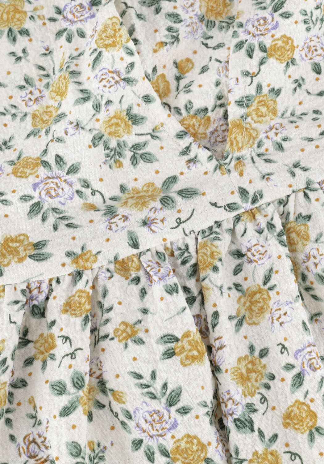 Gelbe LOLLYS LAUNDRY Minikleid GEORGIA - large