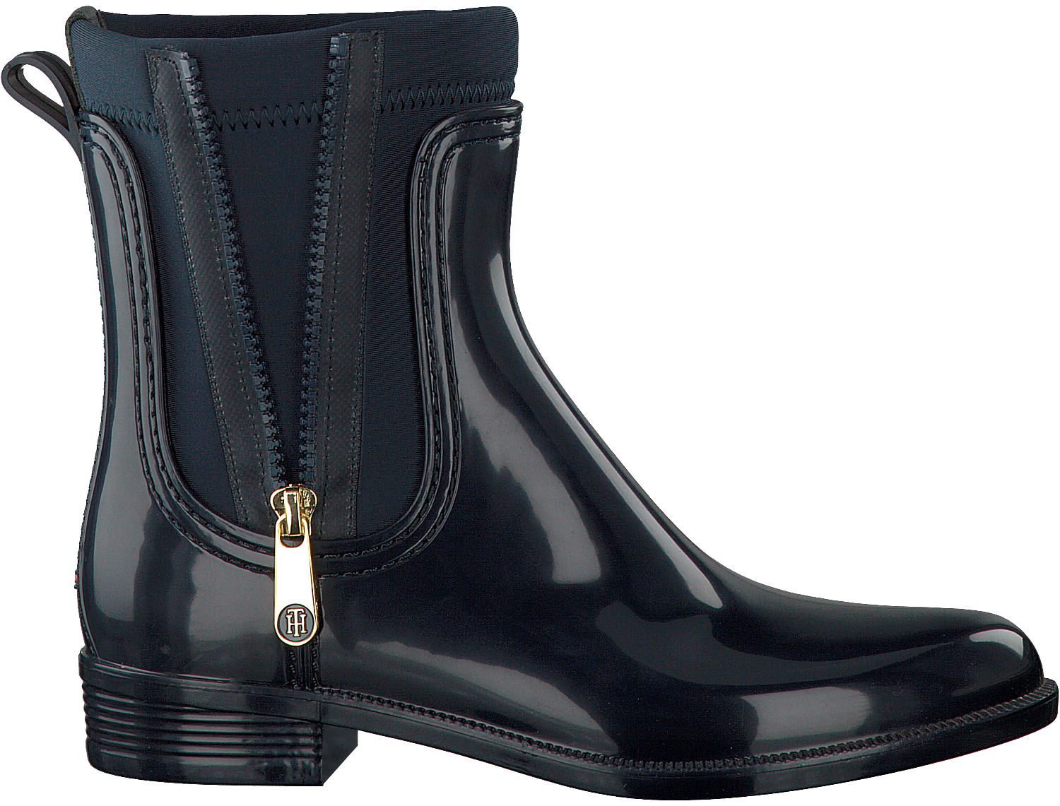 Tommy hilfiger gummistiefel damen blau Clearance