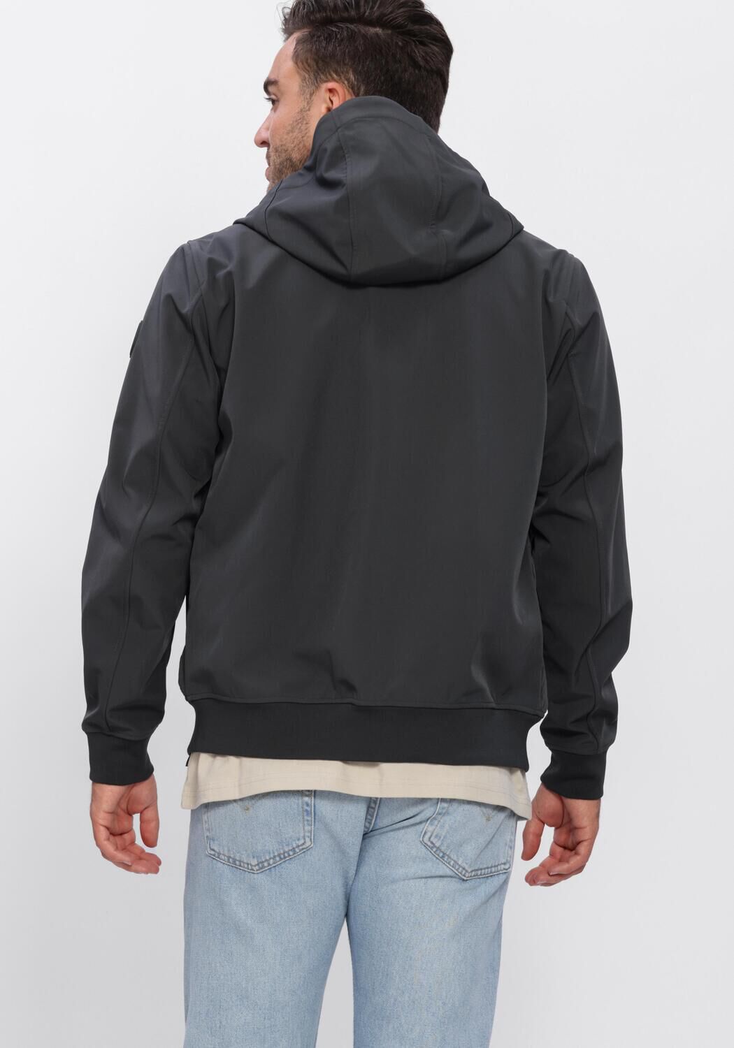 Graue AIRFORCE Jack RIVER SOFTSHELL JACKET - large