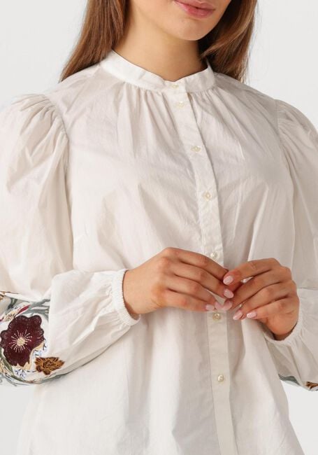 Weiße MOS MOSH Blusen MMMYSA POPLI SHIRT - large