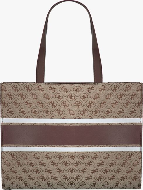 Braune GUESS Handtasche SALFORD TOTE - large