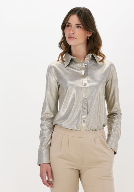 Goldfarbene EST'SEVEN Blusen EST'COWBOY FOLID BLOUSE - large