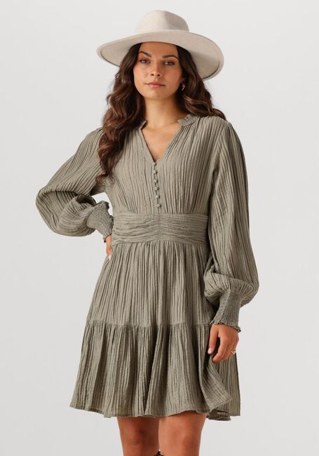 Grüne NEO NOIR Minikleid MALTI CREPE DRESS - large