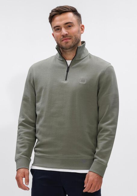Khaki BOSS ORANGE Pullover ZETRUST - large