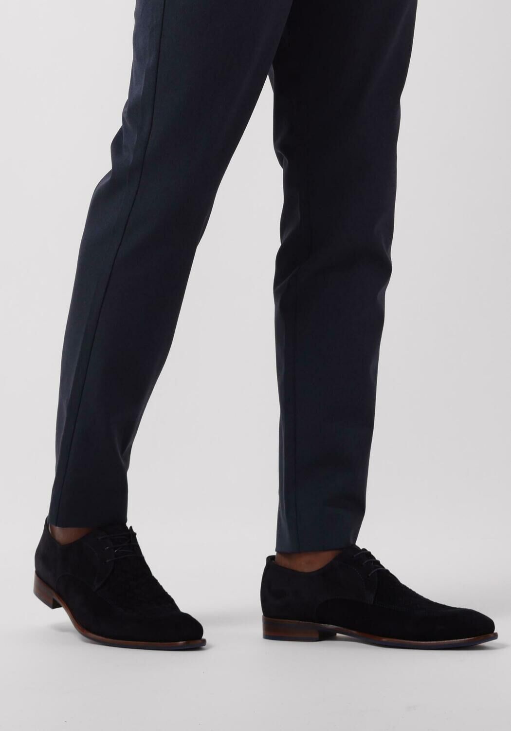 Blaue FLORIS VAN BOMMEL Business Schuhe SFM-30462 DE STAPPER - large