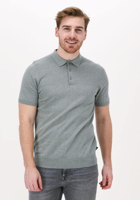 Grüne SAINT STEVE Polo-Shirt GERBEN - large
