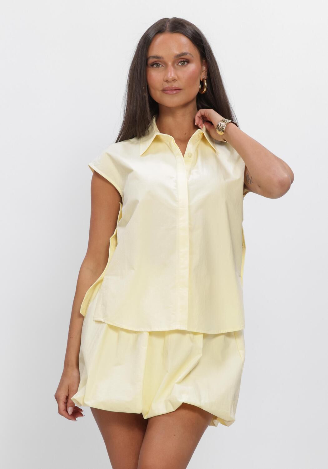 Gelbe YDENCE Blusen BLOUSE SABRINA - large