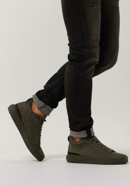 Gr&uuml;ne BLACKSTONE Sneaker Low YG23 - large