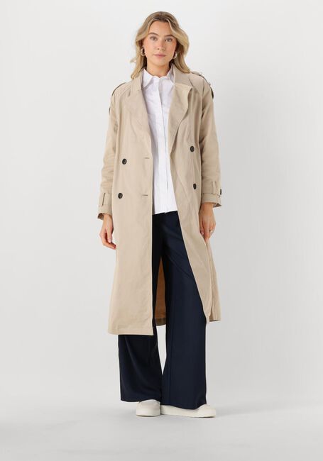 Sand WITHBLACK Trenchcoats WBLTHERESA TRENCHCOAT - large