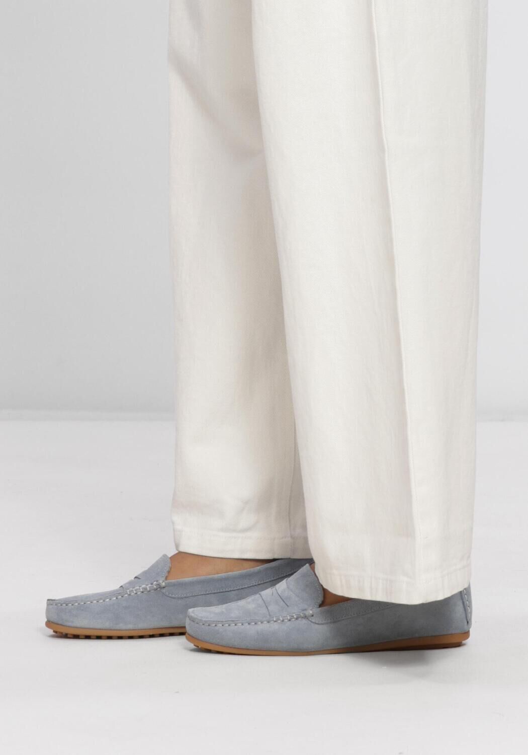 Blaue STEFANO LAURAN Mokassins 11634 - large