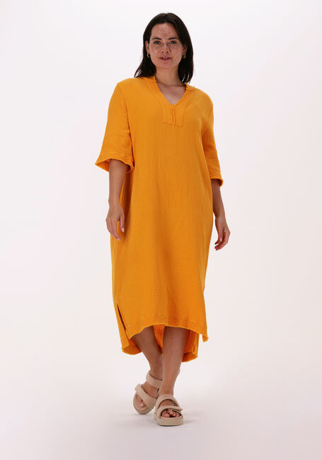 Orangene CIRCLE OF TRUST Midikleid GILL DRESS - large