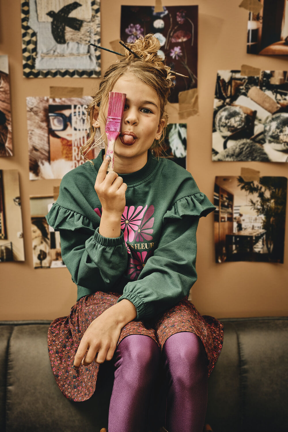 Gr&uuml;ne Z8 Sweatshirt MYLA - large