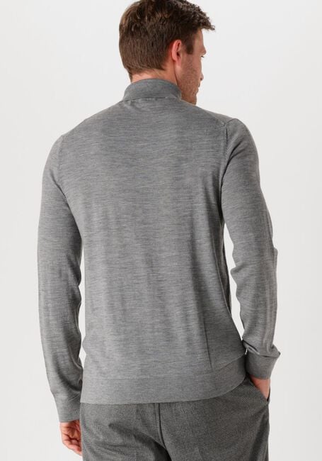 Graue SELECTED HOMME Rollkragenpullover SLHTRAY LS KNIT MERINO ROLL NECK - large