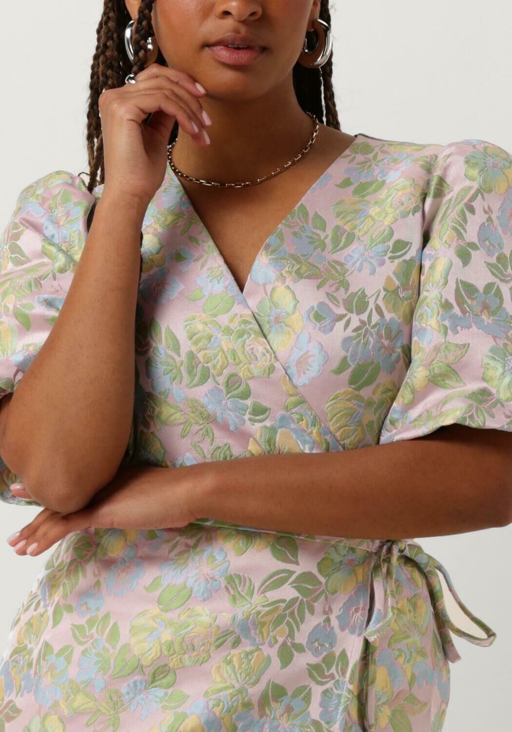 rosane y.a.s. minikleid yaspanja ss wrap dress