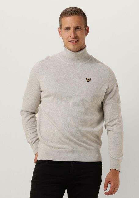 Hellgrau PME LEGEND Rollkragenpullover TURTLENECK COTTON ELITE KNIT - large