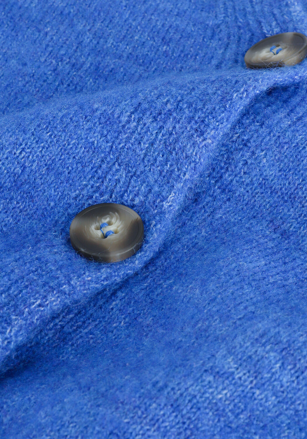 Blaue MODSTR&Ouml;M Strickjacke IRENE CARDIGAN - large