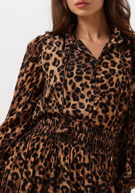 Braune JANICE Minikleid ARI - large