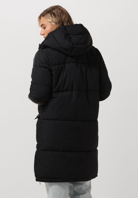 Schwarze OBJECT Wattierte Jack OBJZHANNA L/S LONG JACKET NOOS - large
