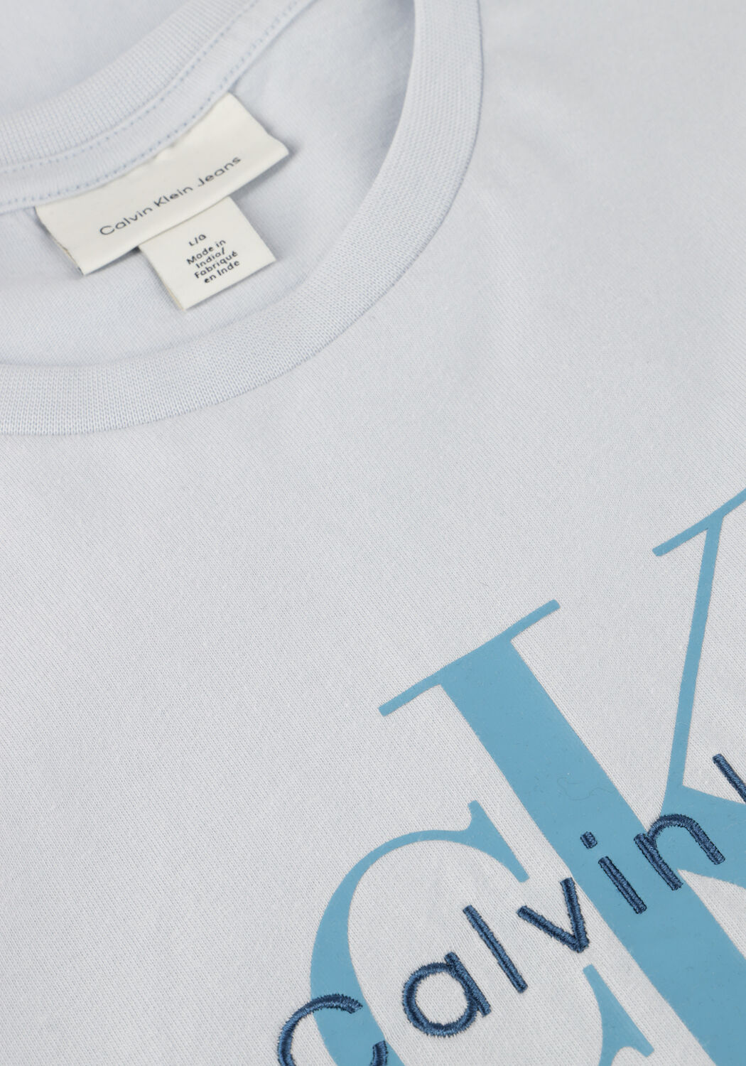 Hellblau CALVIN KLEIN T-shirt SS HERO MONOLOGO TEE 20S - large