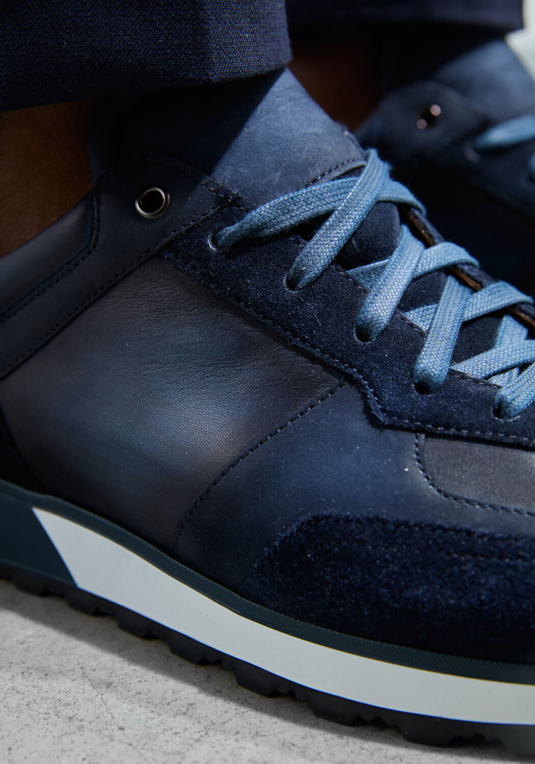 Blaue MAGNANNI Sneaker Low COMBI RUNNER - large