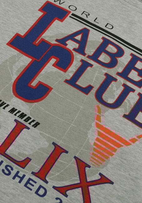 Graue ALIX MINI T-shirt KNITTED FANCY ARTWORK LONG SLEEVE - large