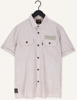 Beige PME LEGEND Casual-Oberhemd SHORT SLEEVE SHIRT CTN LINEN FIL A FIL Beige PME LEGEND Casual-Oberhemd SHORT SLEEVE SHIRT CTN LINEN FIL A FIL - medium