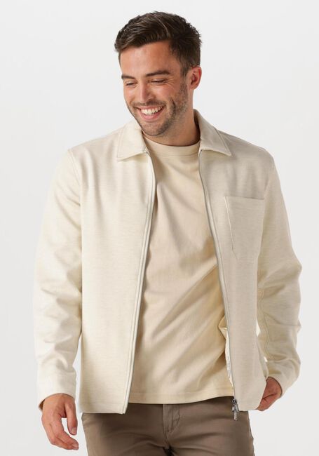 Ecru DSTREZZED Overshirt PIKE OVERSHIRT - large
