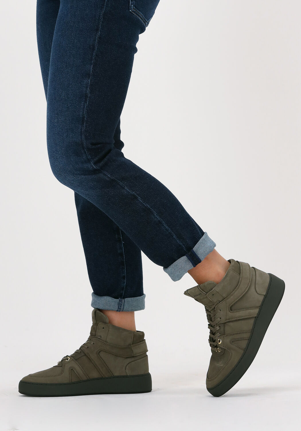 Gr&uuml;ne NUBIKK Sneaker High JIRO DUNK - large