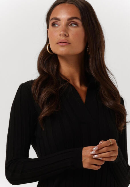 Schwarze MODSTRÖM Midikleid AVERY DRESS - large