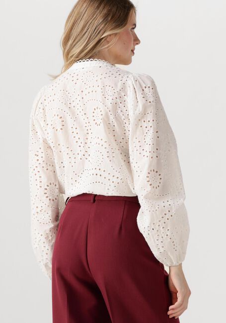 Weiße CO'COUTURE Blusen GISELLECC ANGLAISE V-SHIRT - large