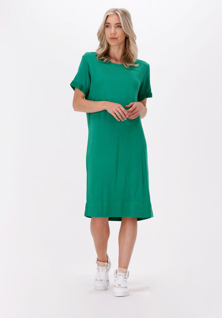 Grüne SUMMUM Midikleid DRESS FLUID SWEAT - large