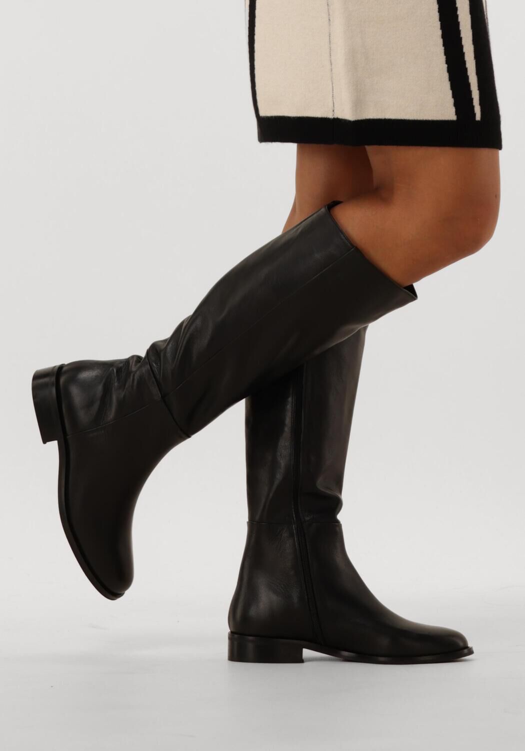 Schwarze NOTRE-V Hohe Stiefel 3496 - large