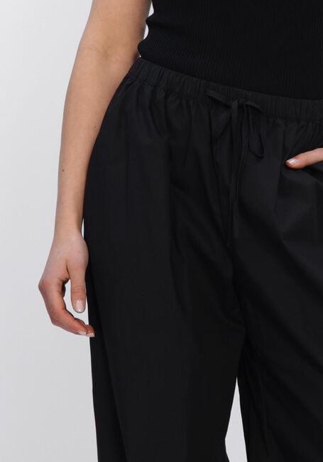 Schwarze NEO NOIR Weite Hose ROXANE BALLOON POPLIN PANTS - large