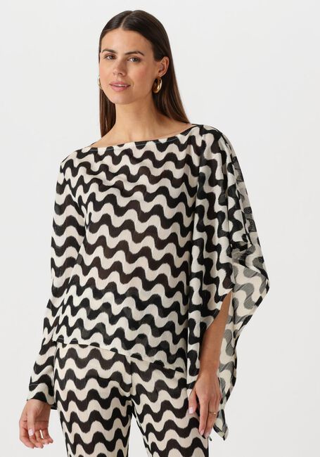 Ecru ANA ALCAZAR T-shirt TOP CREPE - large