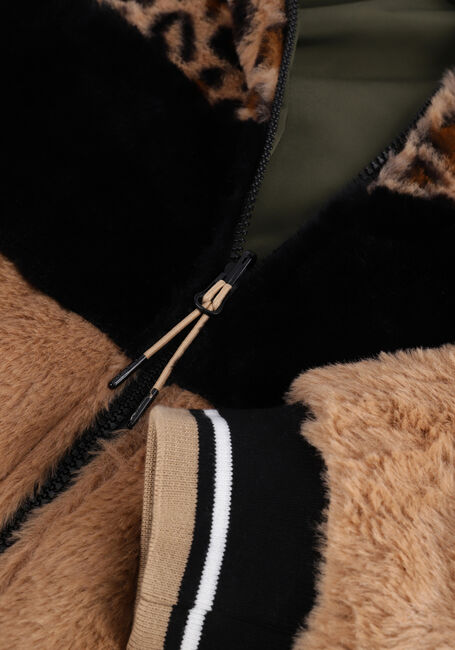Grüne CARS JEANS Fake-Fur-Jack KIDS GISSY - large